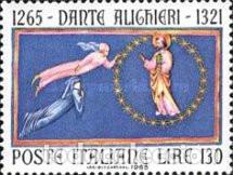 Sellos: ITALIA, 1965 SW1166 &rdquo;Dante Aligheri, &rdquo;El para&iacute;so&rdquo; &rdquo;./ Nuevo, sin charnela. MNH.