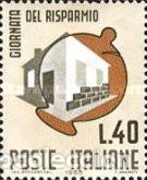 Sellos: ITALIA, 1965 SW1165 &rdquo;D&iacute;a del ahorro&rdquo;./ Nuevo, sin charnela. MNH.