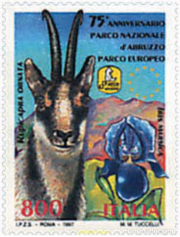 Stamps: 90844 MNH ITALIA 1997 75 ANIVERSARIO DEL PARQUE NACIONAL DE ABRUZZO