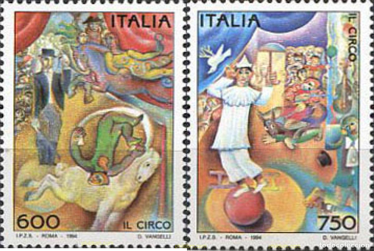 Sellos: 67093 MNH ITALIA 1994 EL CIRCO