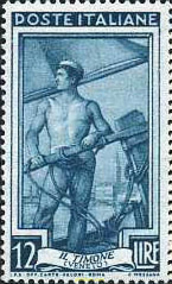 Sellos: 217114 MNH ITALIA 1950 ITALIA EN EL TRABAJO