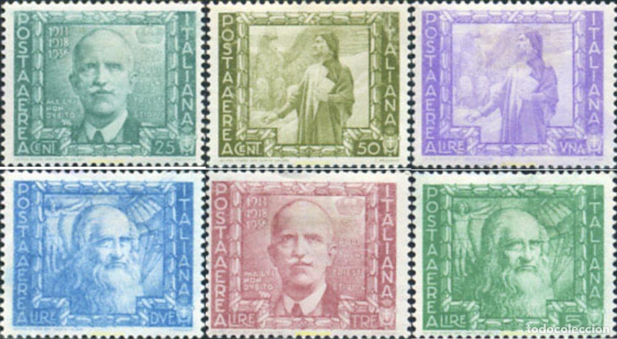 Sellos: 217215 MNH ITALIA 1938 PROCLAMACION DEL IMPERIO