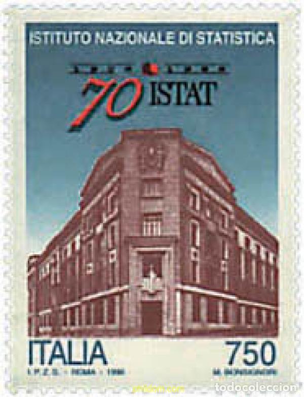 Sellos: 31215 MNH ITALIA 1996 700 ANIVERSARIO DEL INSTITUTO NACIONAL DE ESTADISTICAS