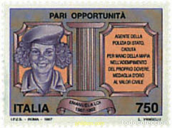 Sellos: 31217 MNH ITALIA 1997 HOMENAJE A EMANUELA LOI