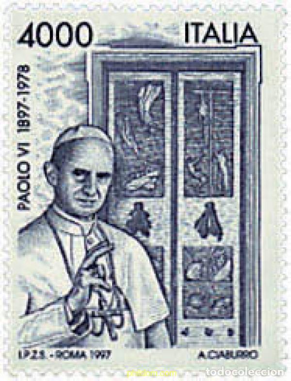 Selos: 67112 MNH ITALIA 1997 CENTENARIO DEL NACIMIENTO DEL PAPA PABLO VI