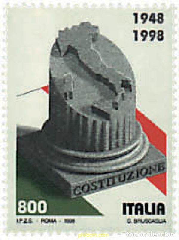 Francobolli: 35794 MNH ITALIA 1998 CENTENARIO DE LA CONSTITUCION ITALIANA