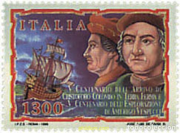 Sellos: 35262 MNH ITALIA 1998 5 CENTENARIO DE LA LLEGADA DE CRISTOBAL COLON A VENEZUELA Y DE LA EXPLORACION