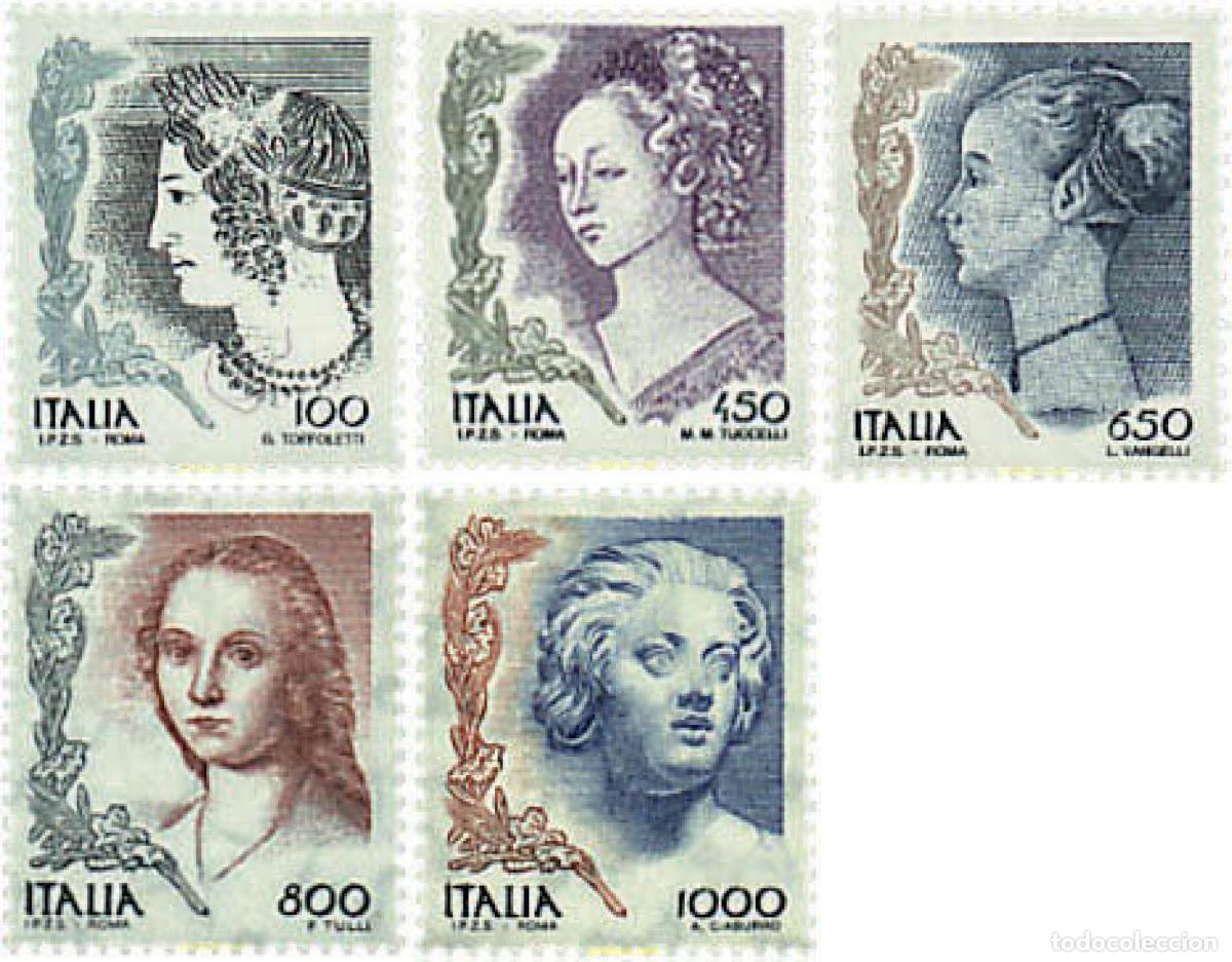 Sellos: 35261 MNH ITALIA 1998 SERIE BASICA. LAS MUJERES EN EL ARTE