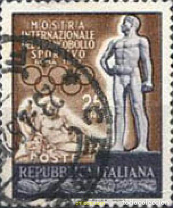 Sellos: 217104 USED ITALIA 1952 EXPOSICION DE SELLOS DEPORTIVOS EN ROMA