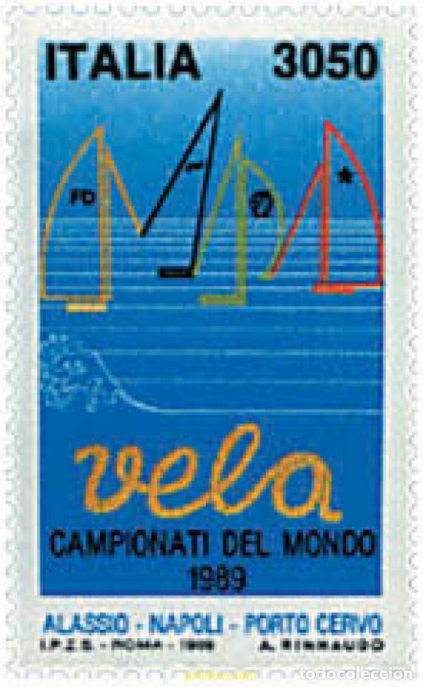 Francobolli: 67067 MNH ITALIA 1989 CAMPEONATOS DEL MUNDO DE VELA EN ALASSIO