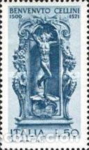 Sellos: ITALIA, 1971 SW1307 &rdquo;Benvenuto Cellini, orfebre y escultor&rdquo;./ Nuevo, sin charnela. MNH.