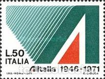 Sellos: ITALIA, 1971 SW1319 &rdquo;L&iacute;neas A&eacute;reas italianas - Alitalia&rdquo;./ Nuevo, sin charnela. MNH.