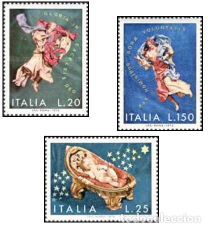Sellos: ITALIA, 1972 SW1356/58 &rdquo; Navidad&rdquo;./ Nuevo, sin charnela. MNH.