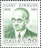 Sellos: ITALIA, 1974 SW1413 &rdquo;Luigi Einaudi, pol&iacute;tico y economista&rdquo;./ Nuevo, sin charnela. MNH.