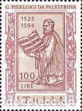 Briefmarken: ITALIA, 1975 SW1474 &rdquo;Pierluigi da Palestrina, compositor&rdquo;./ Nuevo, sin charnela. MNH.