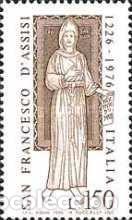 Selos: ITALIA, 1976 SW1516 &rdquo;San Francisco de As&iacute;s, 1.182 - 1.226 &rdquo;./ Nuevo, sin charnela. MNH.