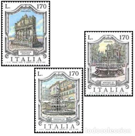 Francobolli: ITALIA, 1976 SW1533/35 &rdquo;Fuentes hist&oacute;ricas&rdquo;./ Nuevo, sin charnela. MNH.