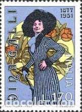 Selos: ITALIA, 1977 SW1571 &rdquo;Actriz Dina Galli, 1.877 - 1.951&rdquo;./ Nuevo, sin charnela. MNH.