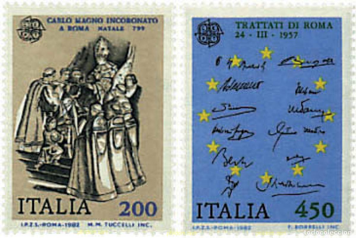 Sellos: 62493 MNH ITALIA 1982 EUROPA CEPT. HISTORIA