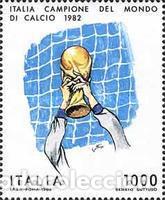Sellos: ITALIA, 1982 SW1786 &rdquo;F&uacute;tbol: Campeonato del Mundo&rdquo;./ Nuevo, sin charnela. MNH.