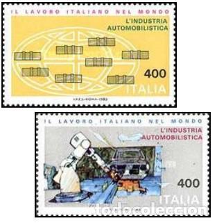 Briefmarken: ITALIA, 1983 SW1798/99 &rdquo;Obra italiana en el mundo: autom&oacute;viles&rdquo;./ Nuevo, sin charnela. MNH.