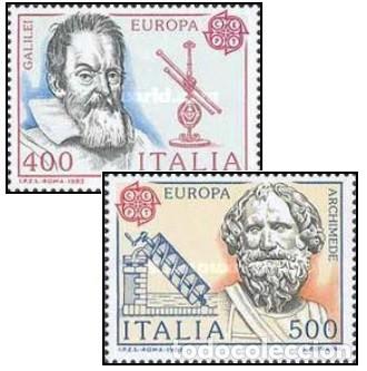 Briefmarken: ITALIA, 1983 SW1818/19 &rdquo;Tema Europa: Inventos&rdquo;./ Nuevo, sin charnela. MNH.