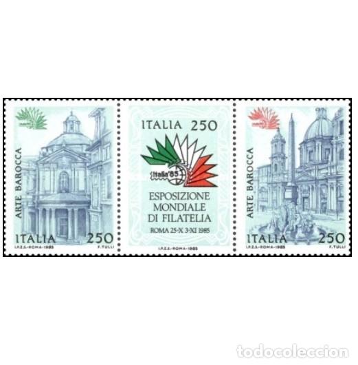 Sellos: ITALIA, 1985 SW1892/94 &rdquo;Expo. Mundial de Filatelia Italia&acute;85-Roma&rdquo;./ Nuevo, sin charnela. MNH.