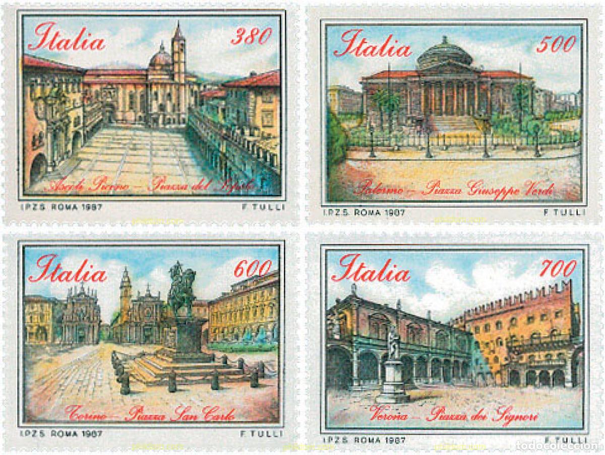 Sellos: 124614 MNH ITALIA 1987 PATRIMONIO ARTISTICO Y CULTURAL ITALIANO