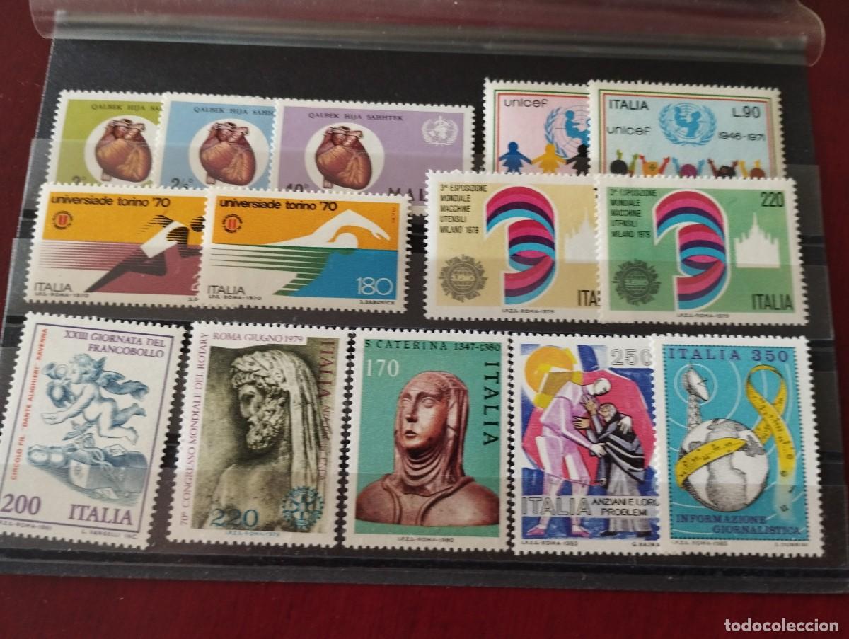 Francobolli: SELLOS POSTALES CONMEMORATIVOS DE LA REP&Uacute;BLICA ITALIANA- 1960 -1970