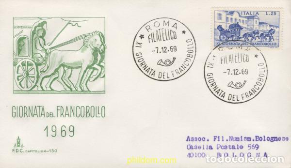 Francobolli: 403759 MNH ITALIA 1969 DIA DEL SELLO