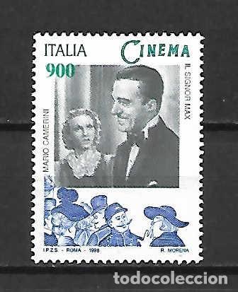 Sellos: Mario Camerini, actor, Italia, sello a&ntilde;o 1998