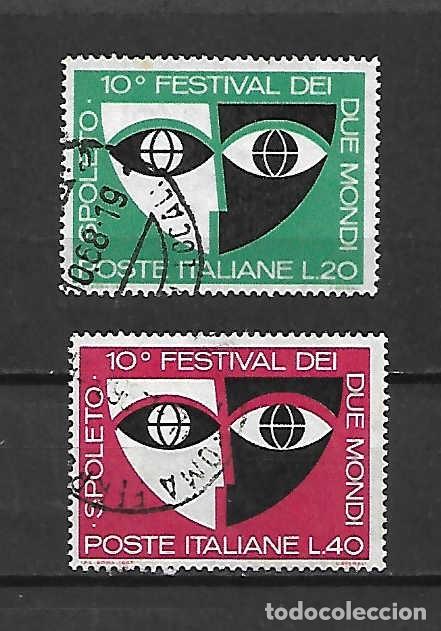 Sellos: 10&ordm; Festival de Cine, Spoleto, Italia, sellos a&ntilde;o 1967