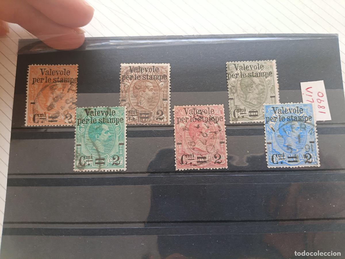 Briefmarken: 1890 Reino de Italia &rdquo;Valevole per le stampe&rdquo;
