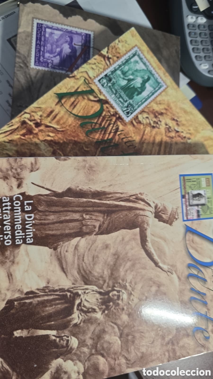 Sellos: CA)Italy1921 (Year of issue of the iconic series of stamps commemorating the 6th centenary of the de