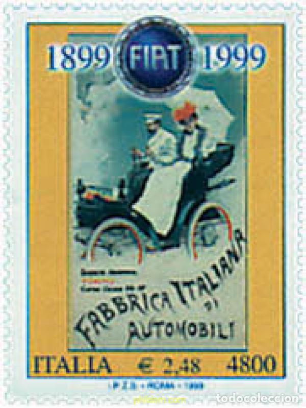 Stamps: 47944 MNH ITALIA 1999 CENTENARIO DE LA FIAT