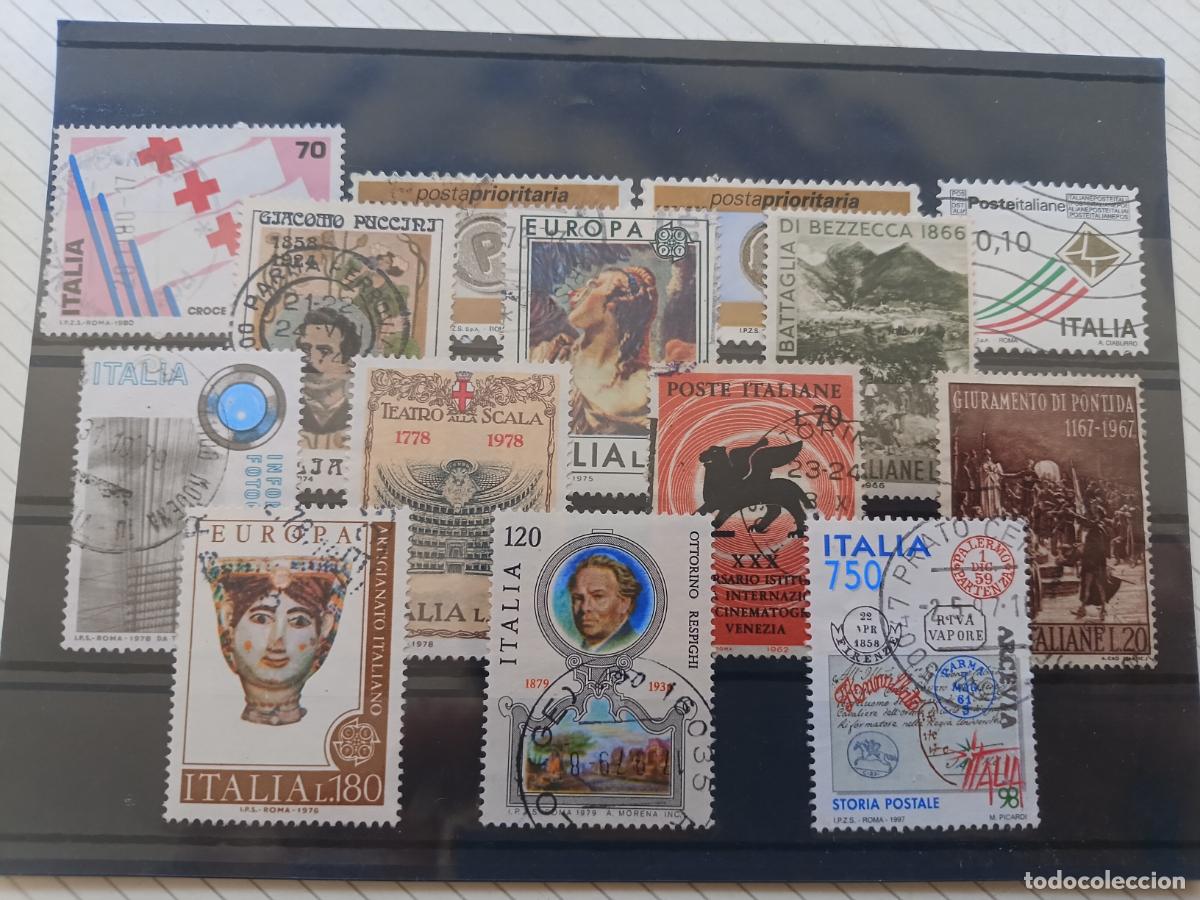 Sellos: Lote de sellos de Italia