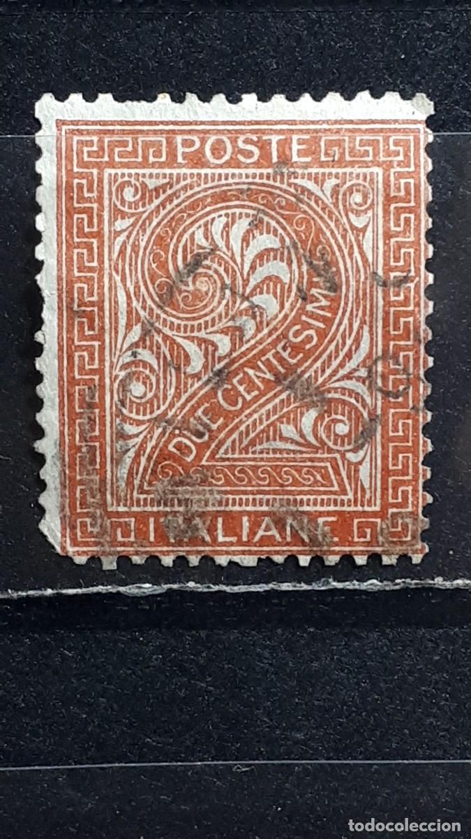 Sellos: ITALIA. A&Ntilde;O 1863. &deg;. YVERT 13
