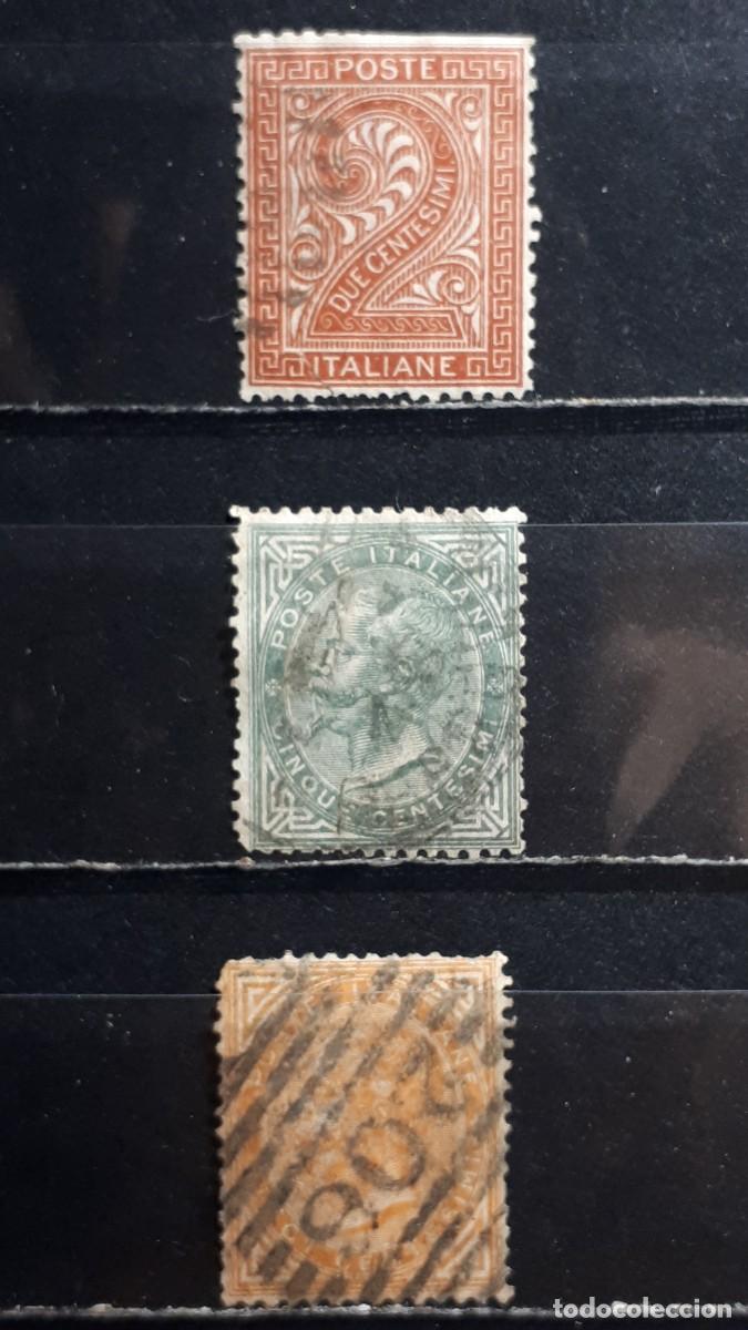 Stamps: ITALIA. A&Ntilde;O 1863. &deg;. YVERT 13/5,