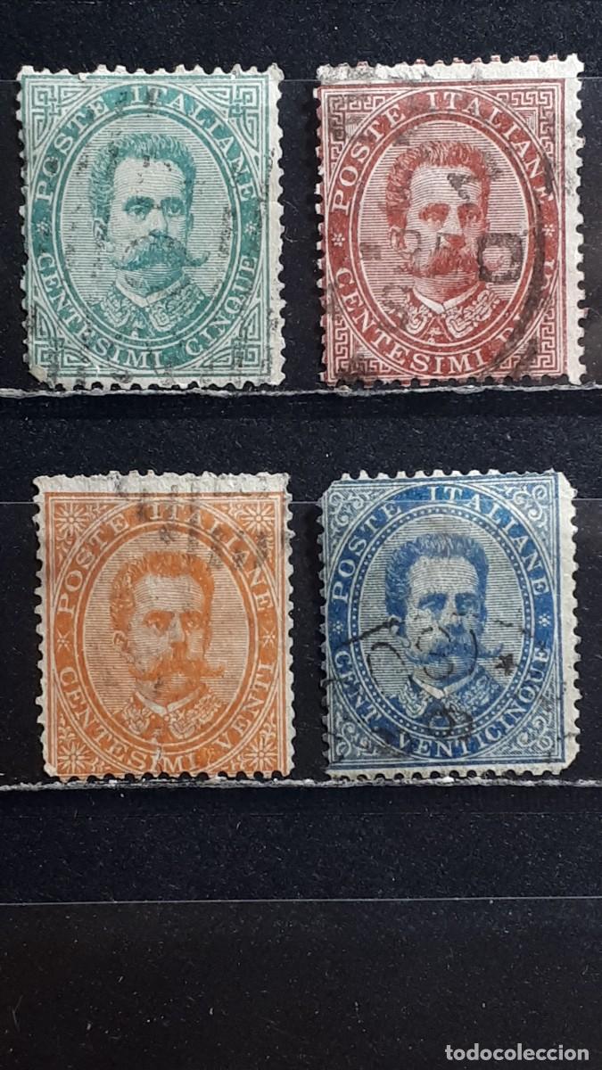 Selos: ITALIA. A&Ntilde;O 1879. &deg;. YVERT 33/6
