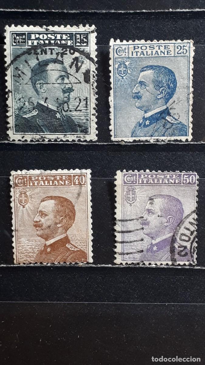 Sellos: ITALIA. A&Ntilde;O 1906. &deg;. YVERT 78/81