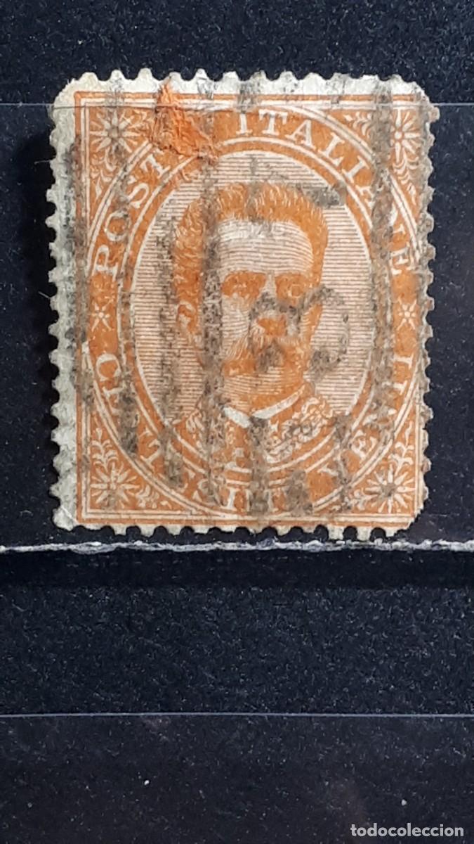 Timbres: ITALIA. A&Ntilde;O 1879. &deg;. YVERT 35