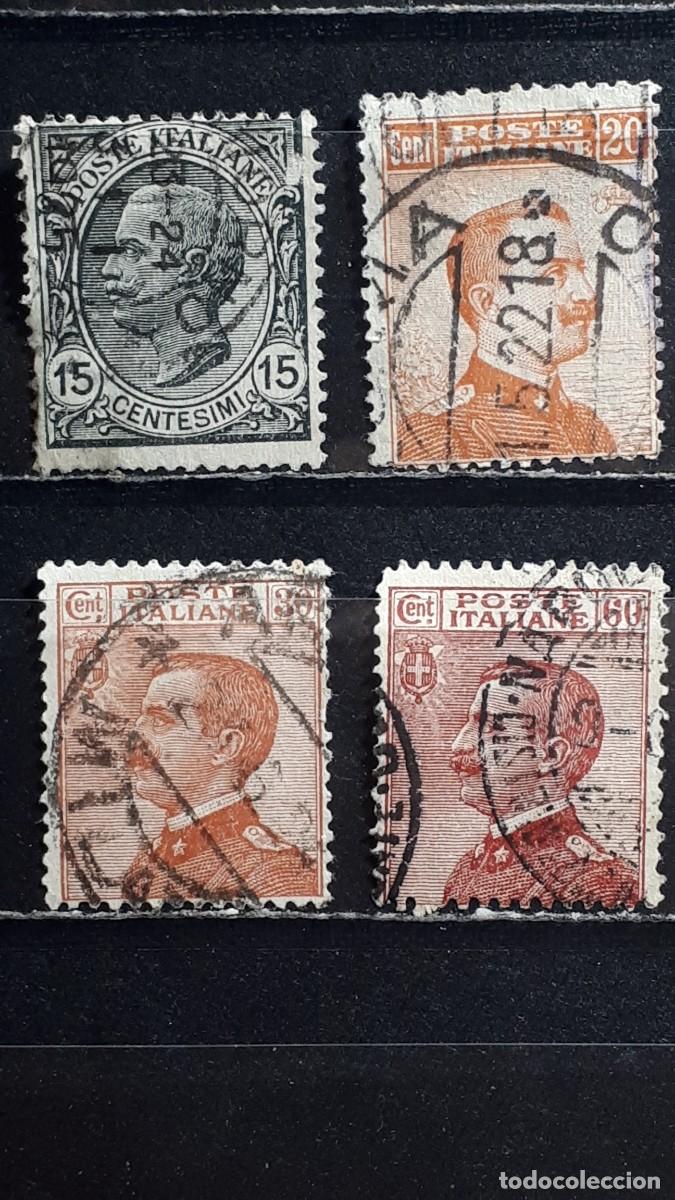 Briefmarken: ITALIA. A&Ntilde;O 1917. &deg;. Yvert 104/6