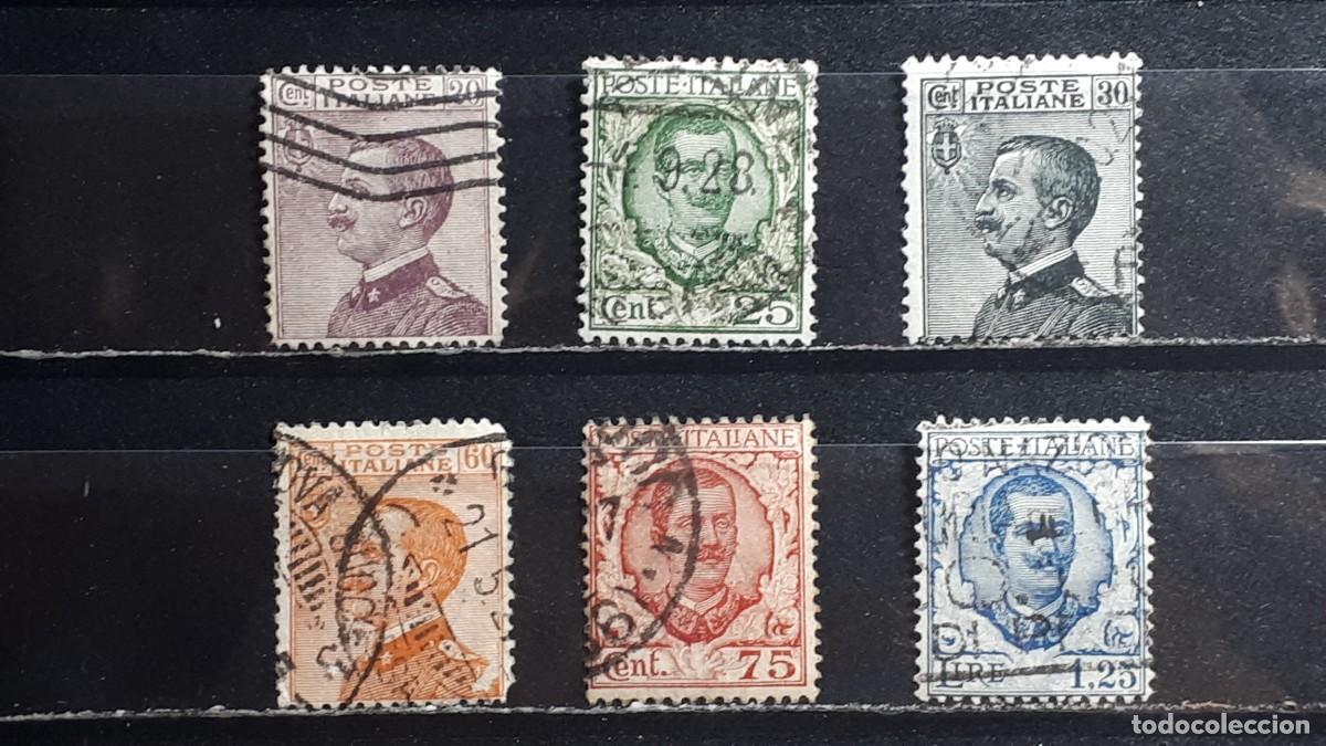 Sellos: ITALIA. A&Ntilde;O 1925. &deg;. Yvert 179/4. 180A no.