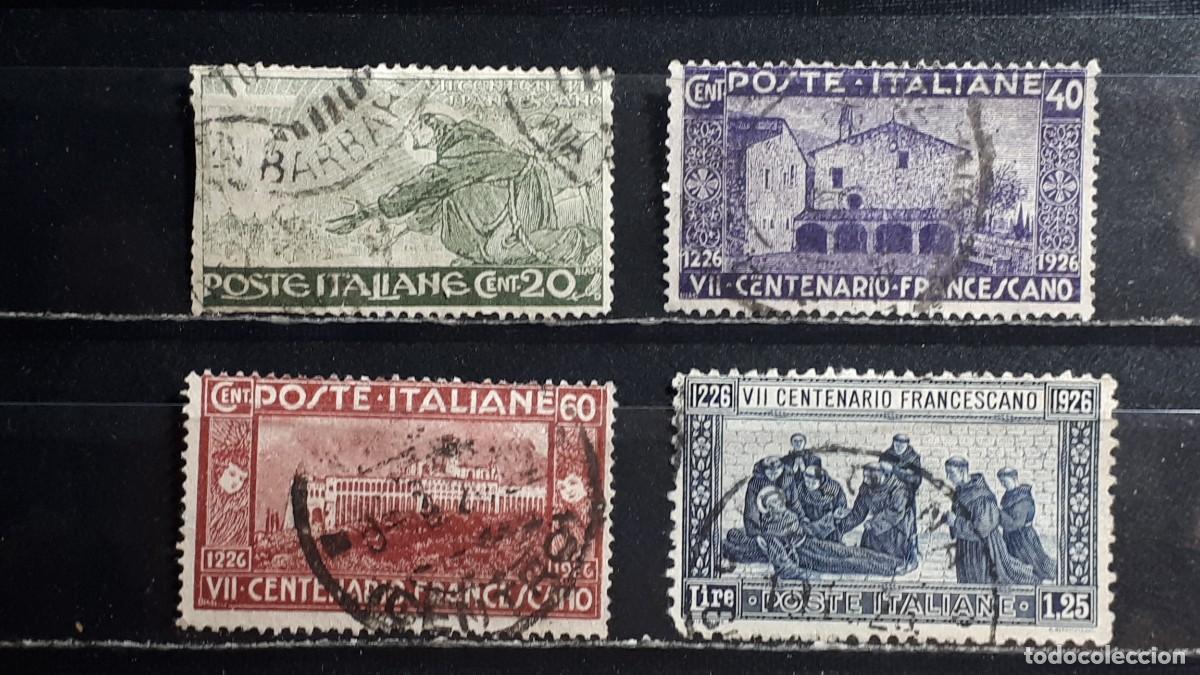 Sellos: ITALIA. A&Ntilde;O 1926. &deg;. Yvert 186, 188/90