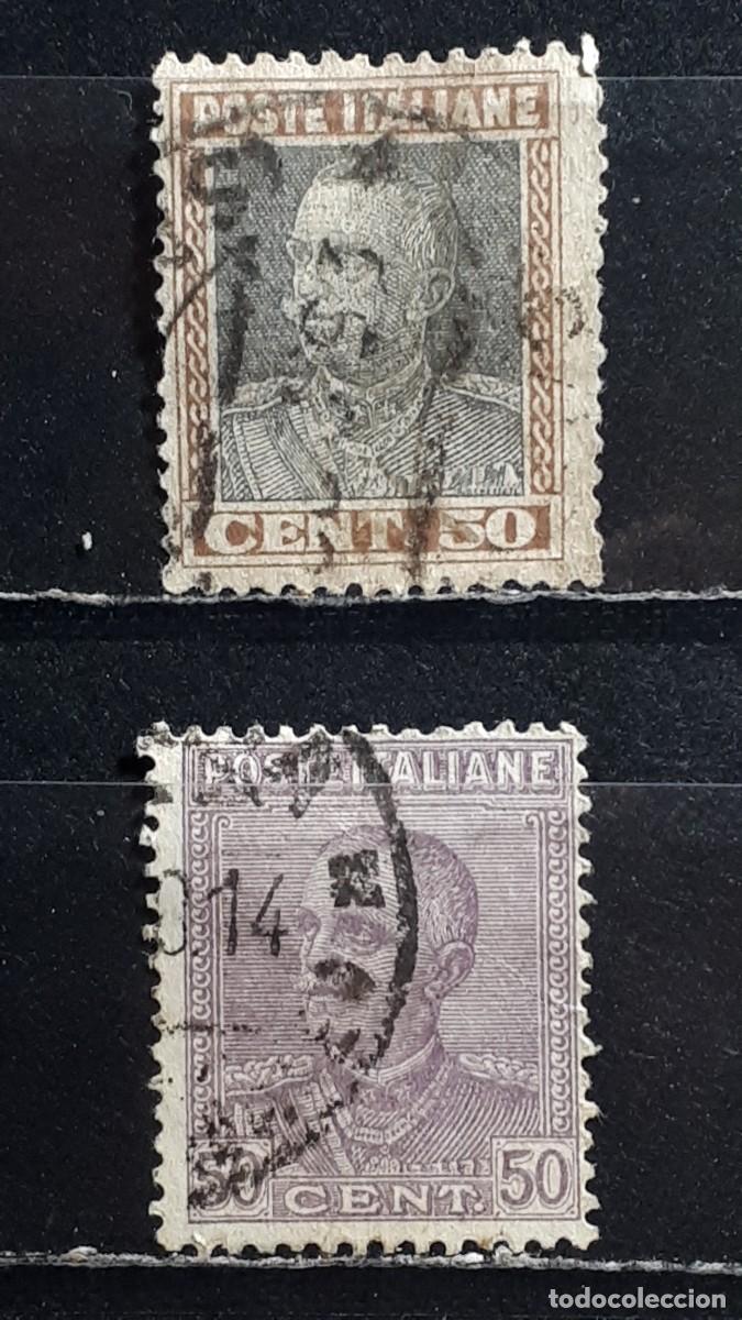 Selos: ITALIA. A&Ntilde;O 1927-9. &deg;. Yvert 207/8