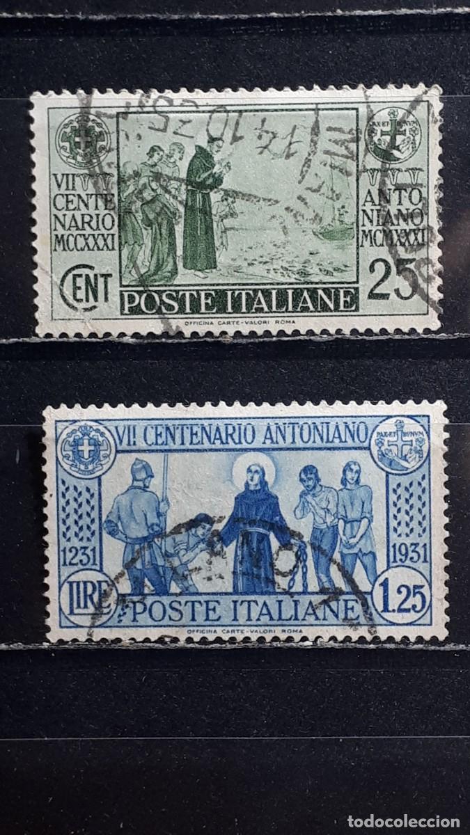 Timbres: ITALIA. A&Ntilde;O 1931. &deg;. Yvert 274, 278