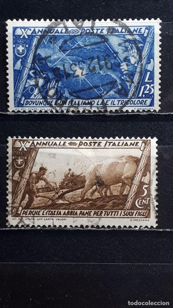 Stamps: ITALIA. A&Ntilde;O 1932. &deg;. Yvert 305, 316