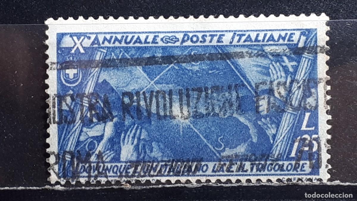 Stamps: ITALIA. A&Ntilde;O 1932. &deg;. Yvert 316