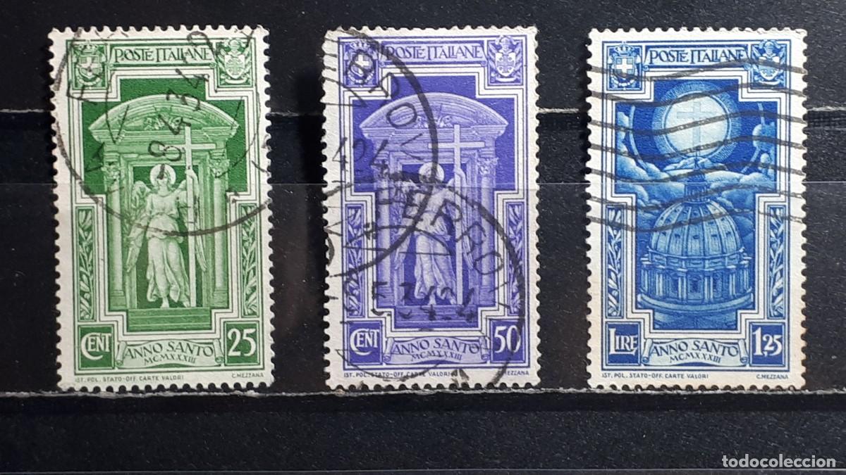 Sellos: ITALIA. A&Ntilde;O 1934. &deg;. Yvert 326/8
