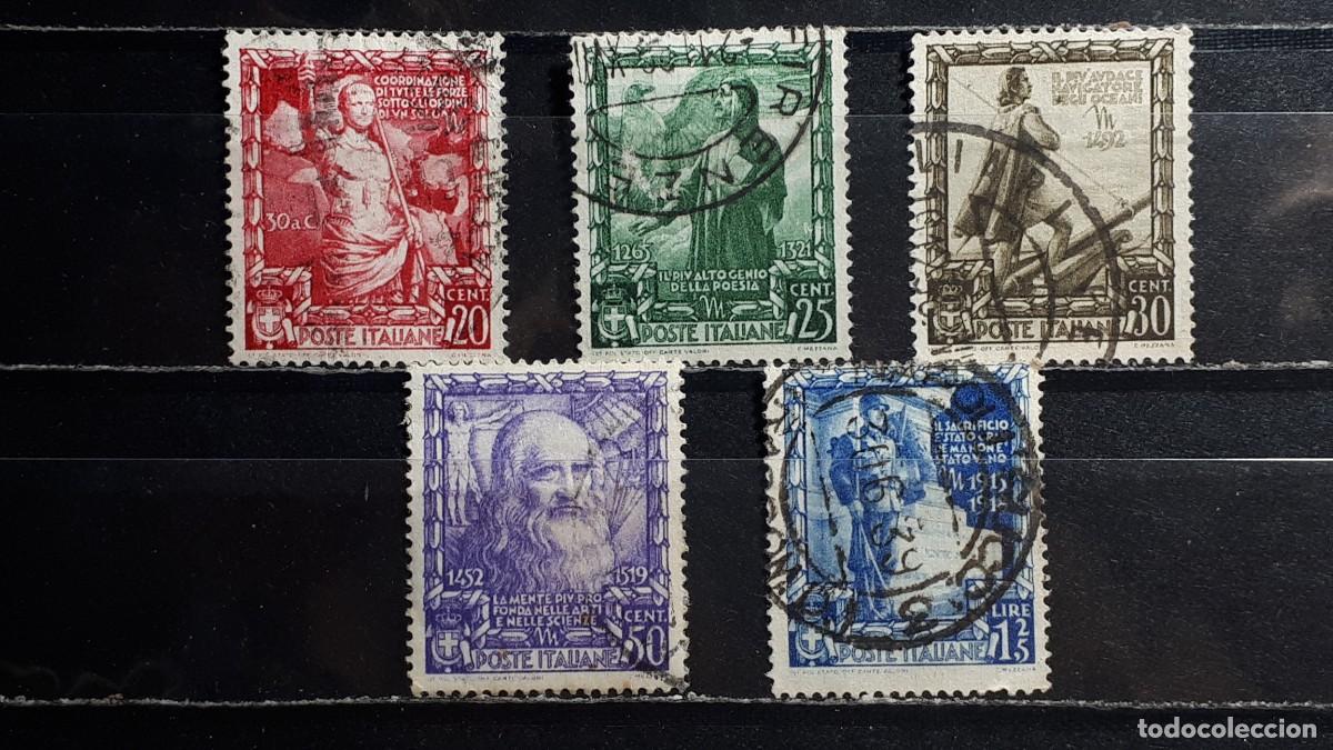 Sellos: ITALIA. A&Ntilde;O 1938. &deg;. Yvert 420/3